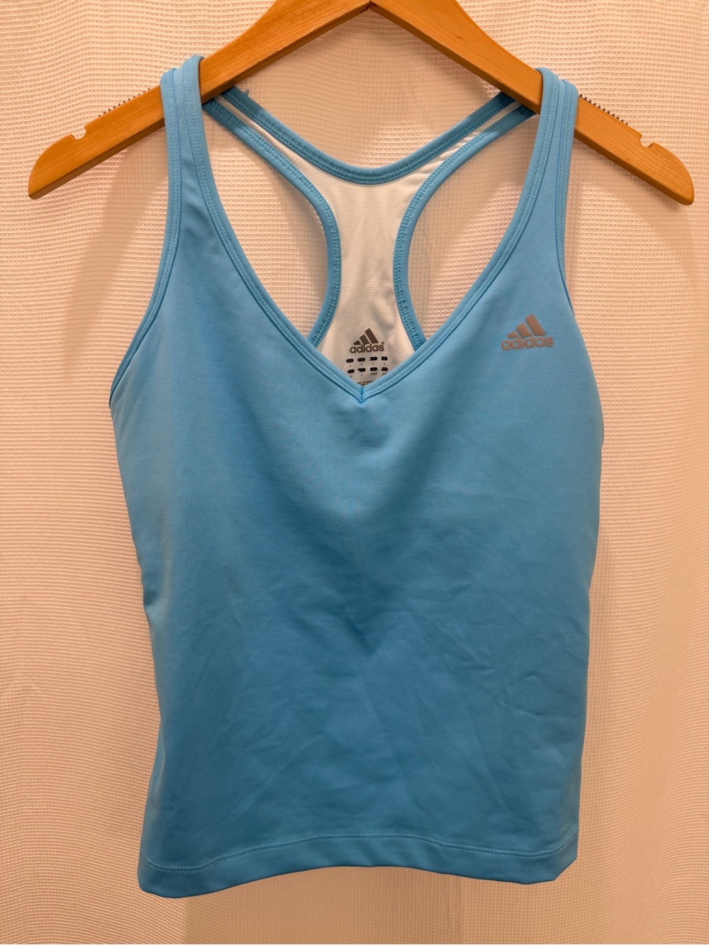 New! adidas Climacool or Climalite V-neck athletic tank top.
